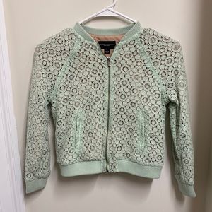 Victoria Beckham for Target mint jacket-EUC size child large